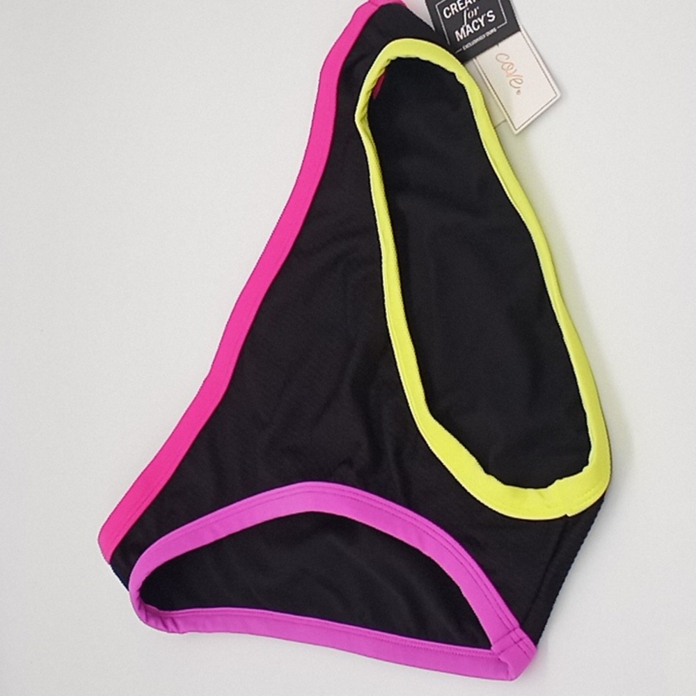 Salt + Cove Not What It Seams Hipster Bikini Bottom Black XL